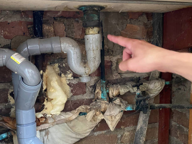 Water damage restoration process in KS